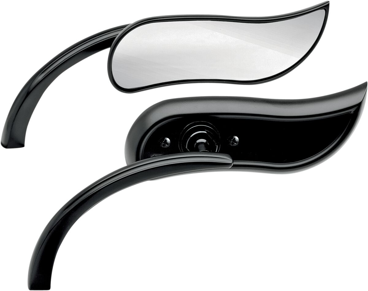 ARLEN NESS MIRROR - UPSWEPT - LEFT - BLAC 13-404