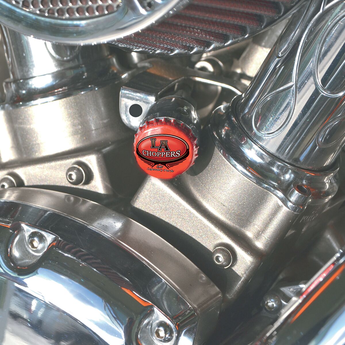 LA CHOPPERS KNOB CHOKE BOTTLE CAP LA-7608-01