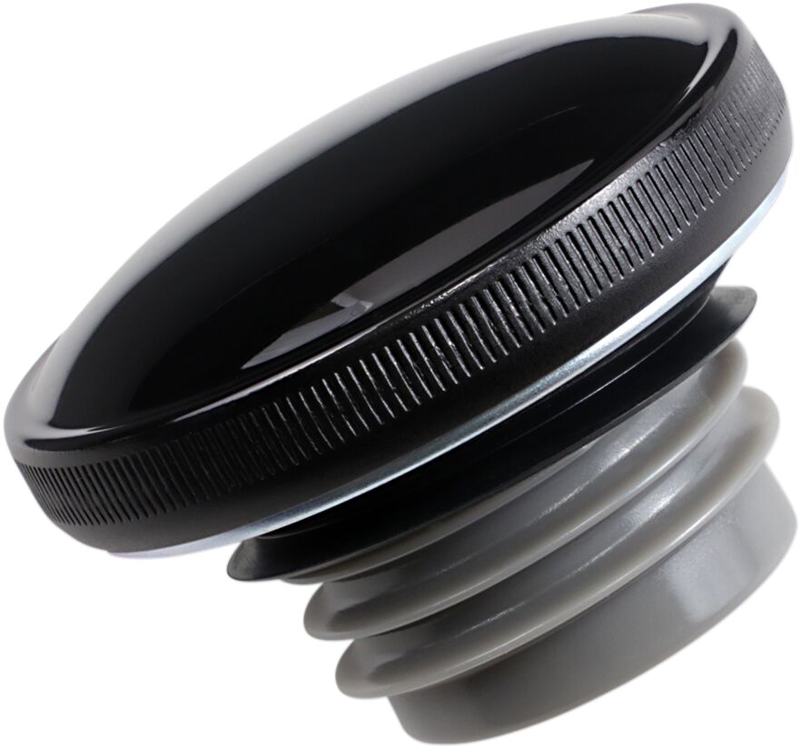 DRAG SPECIALTIES GAS CAP - BT 96-UP - BLACK VEN 03-0305GB-A