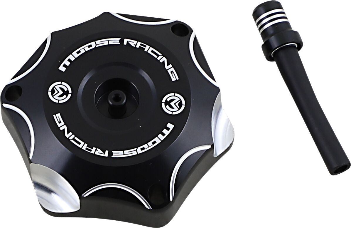 MOOSE OFFROAD HARD-PARTS CAP GAS ALUM BETA/BK T03-5114B