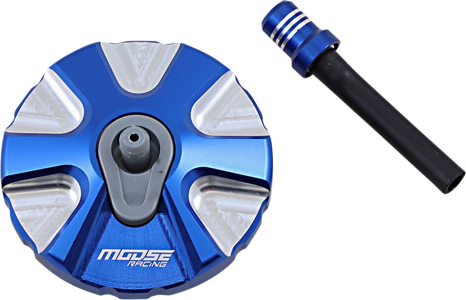 MOOSE OFFROAD HARD-PARTS CAP GAS ALUM HUS/BU T03-5111L