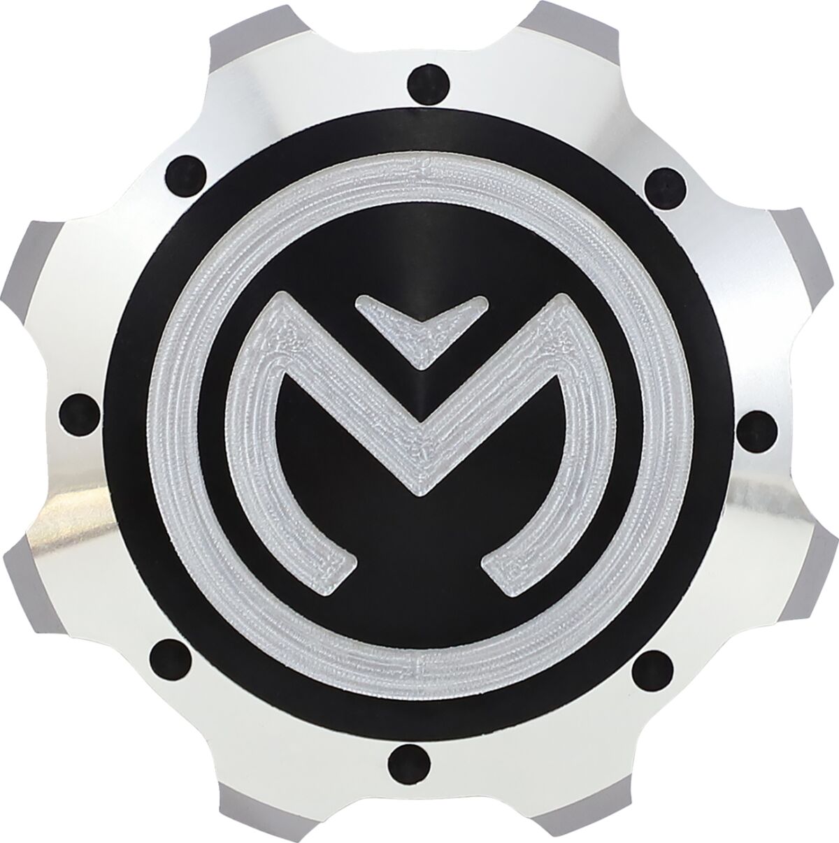 MOOSE OFFROAD HARD-PARTS GAS CAP BILLET POL MSE 100-4108-PU