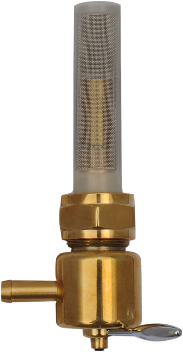 DRAG SPECIALTIES PETCOCK RND BRNZ REAR OUT 03-0074BRR