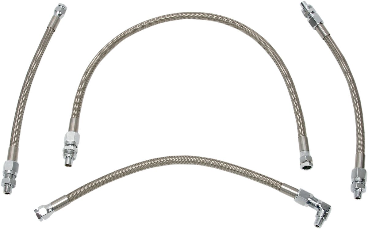 DRAG SPECIALTIES SS OIL LINE KIT 92-99 ST 606002