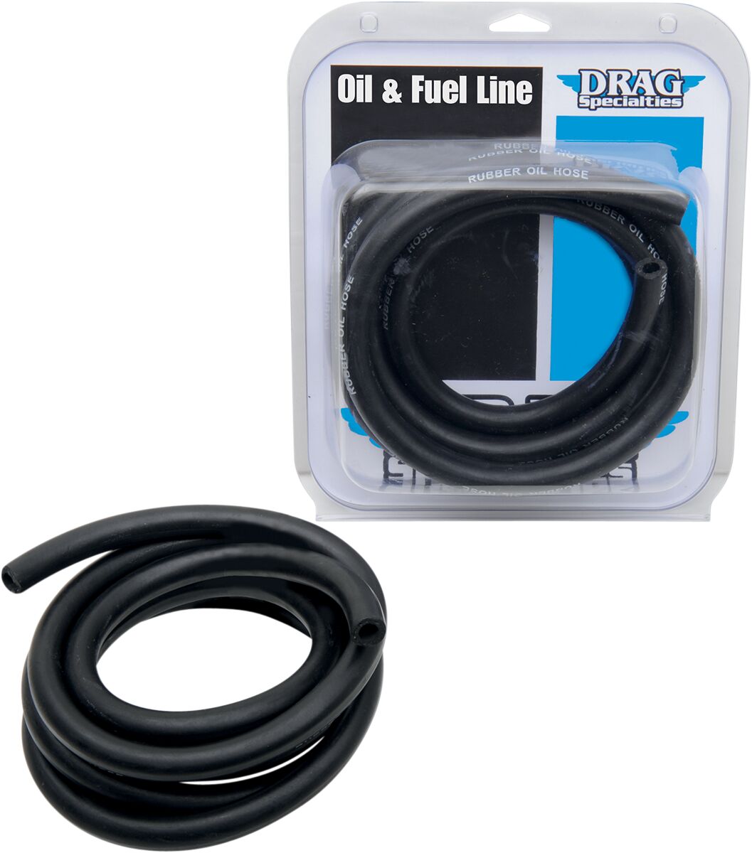 DRAG SPECIALTIES OIL LINE BLK 3/8 8' USA DOH-0388