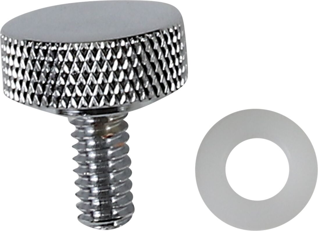 DRAG SPECIALTIES SEAT KNOB CHM 1/4-20 370282