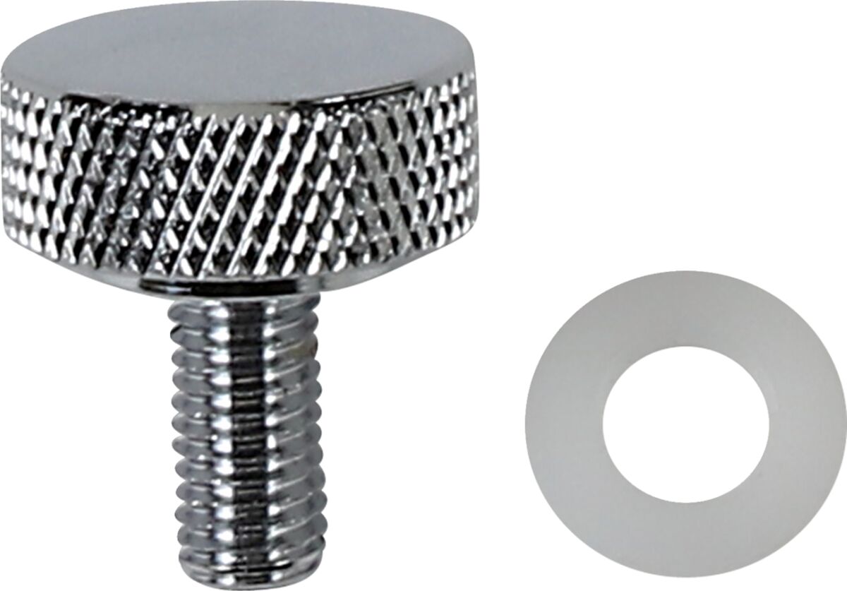 DRAG SPECIALTIES SEAT KNOB CHM 1/4-28 370280