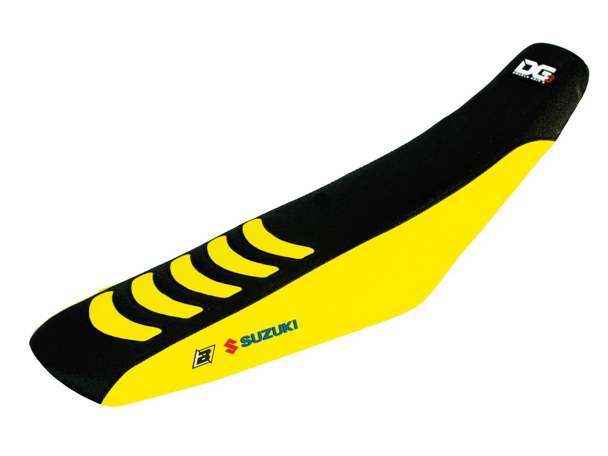 BLACKBIRD RACING SEATCOVER DG3 RM BK/YL 1323H