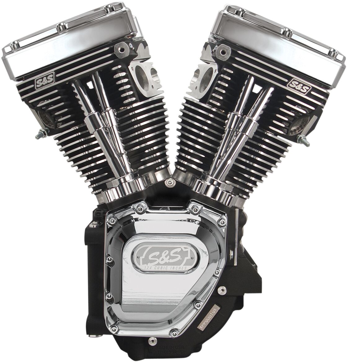 S&S CYCLE ENGINE T124HC BLK -06 310-0282A