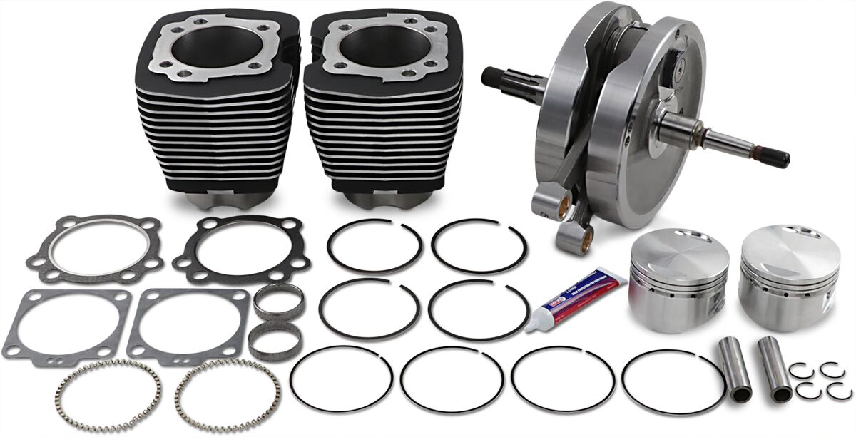 S&S CYCLE KIT 96SWINDR BLK 84-99 91-7661