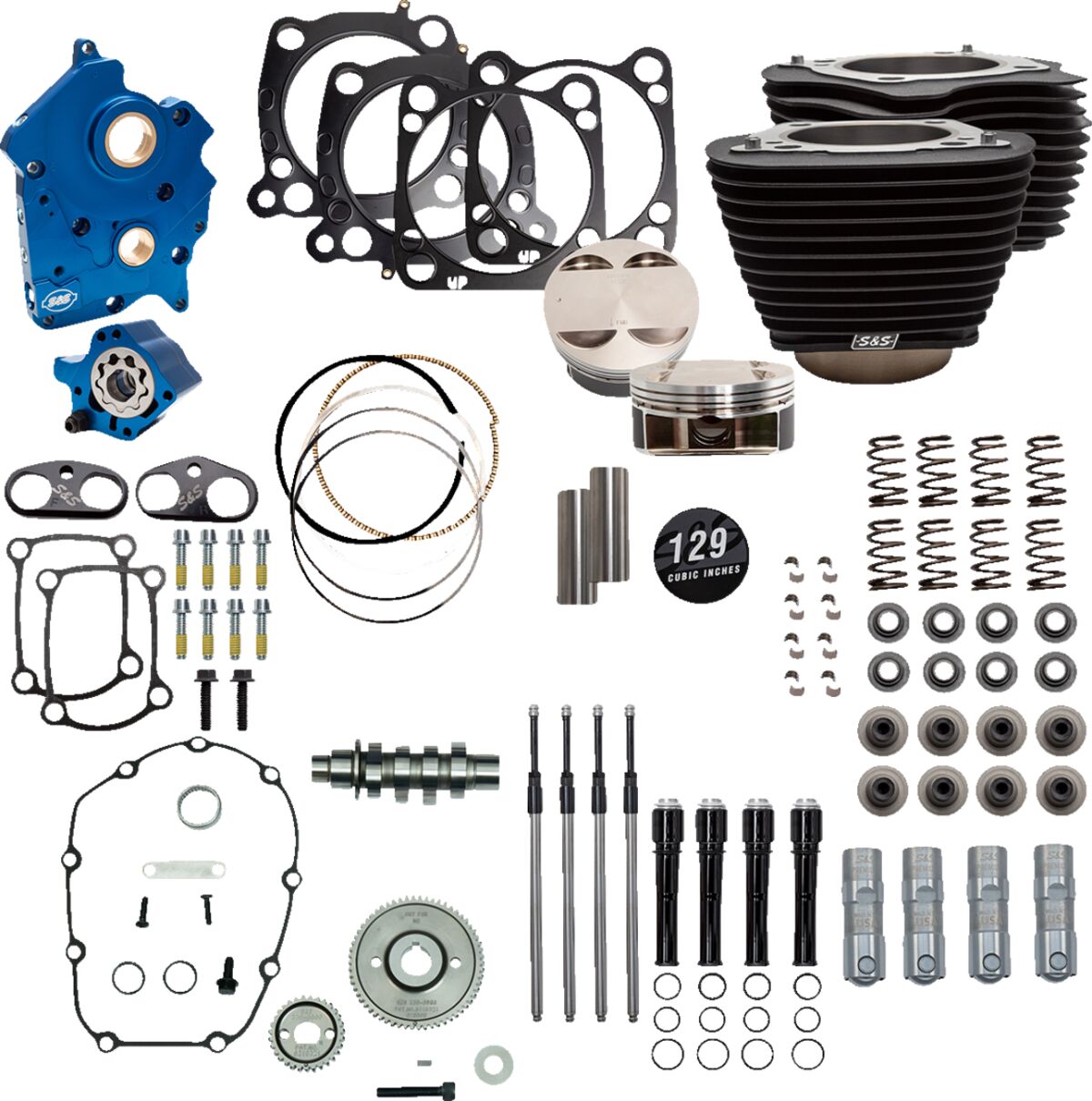 S&S CYCLE POWER PK 129 GEAR OC M8 310-1228