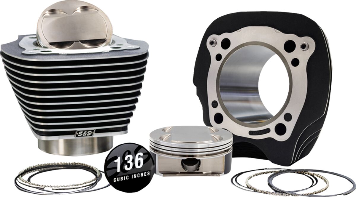 S&S CYCLE BIG BORE KIT - M8 17-UP - 132/ 910-0911A