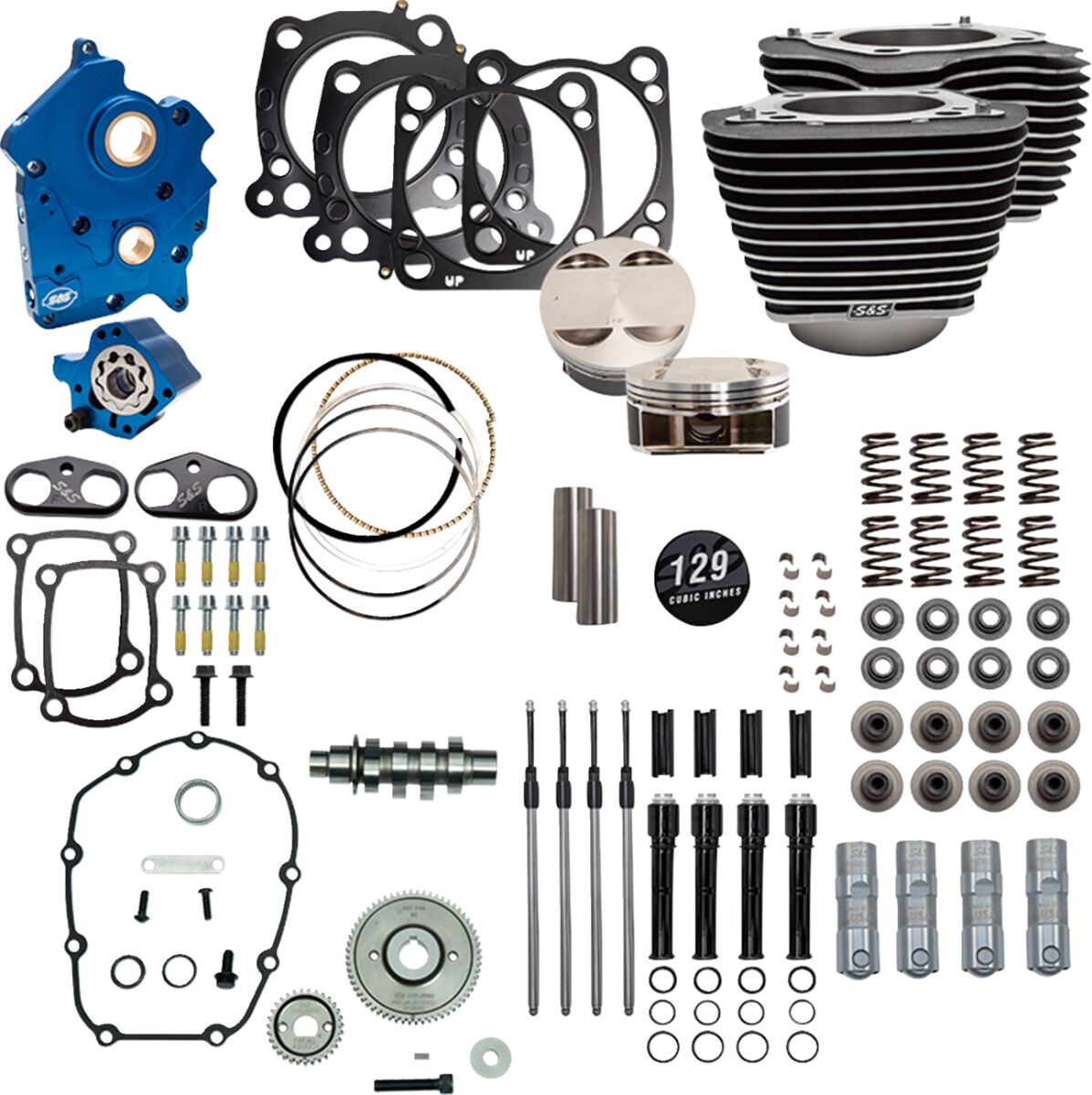 S&S CYCLE POWERPAK OILCOOL 4.320BORE 4 3 310-1227C