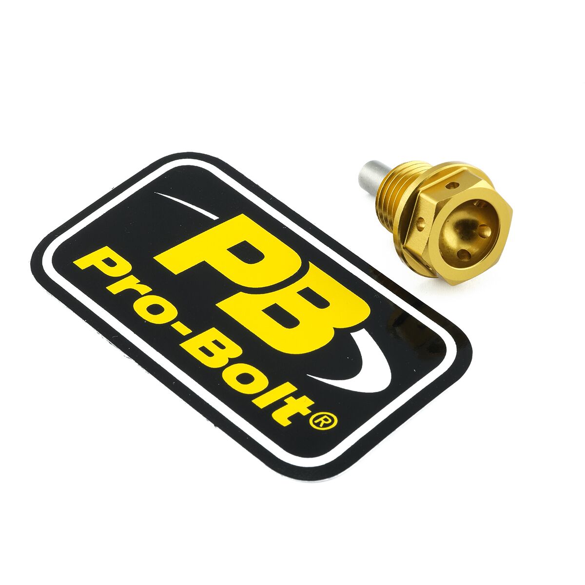 PRO BOLT BOLT DRAIN 14X1.5X15 GOLD ALSUMP1412MAGG