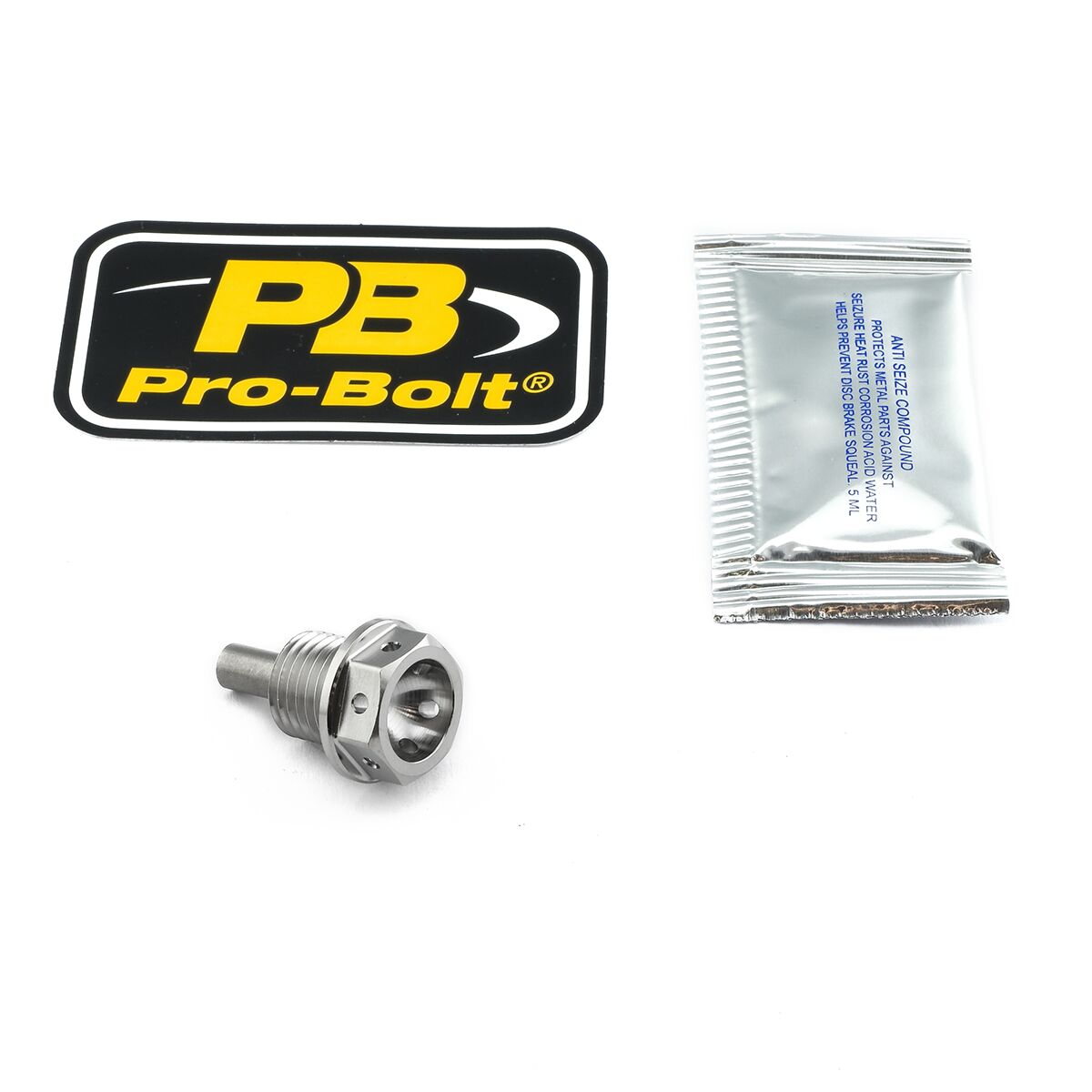 PRO BOLT BOLT DRAIN 14X1.50X12 TIT TISUMP1412MAG