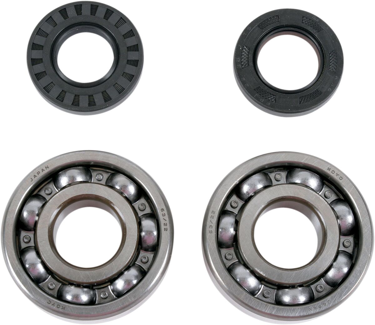 MOOSE OFFROAD HARD-PARTS BEARINGSW/SLS CRANK-YZ125 24-1062