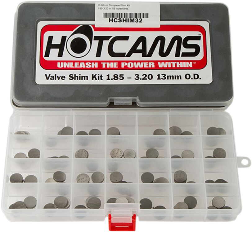 HOT CAMS CAM SHIM KIT 13.00MM OD HCSHIM32