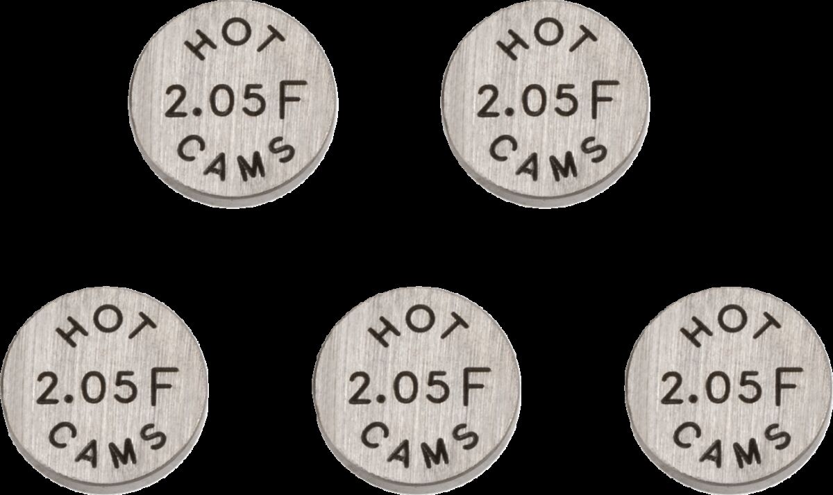 HOT CAMS VALVE SHIM 5PK 10.0X2.05 5PK1000205