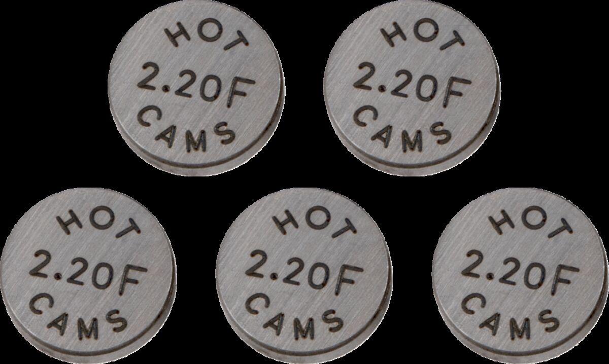 HOT CAMS VALVE SHIM 5PK 10.0X2.20 5PK1000220
