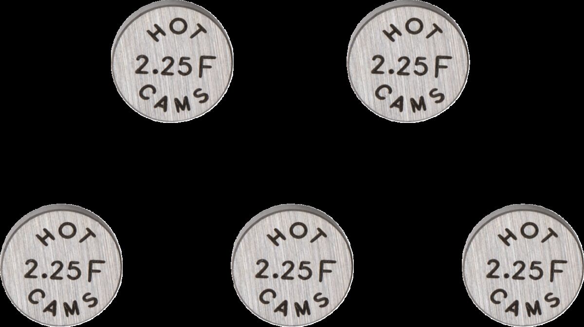 HOT CAMS VALVE SHIM 5PK 10.0X2.25 5PK1000225