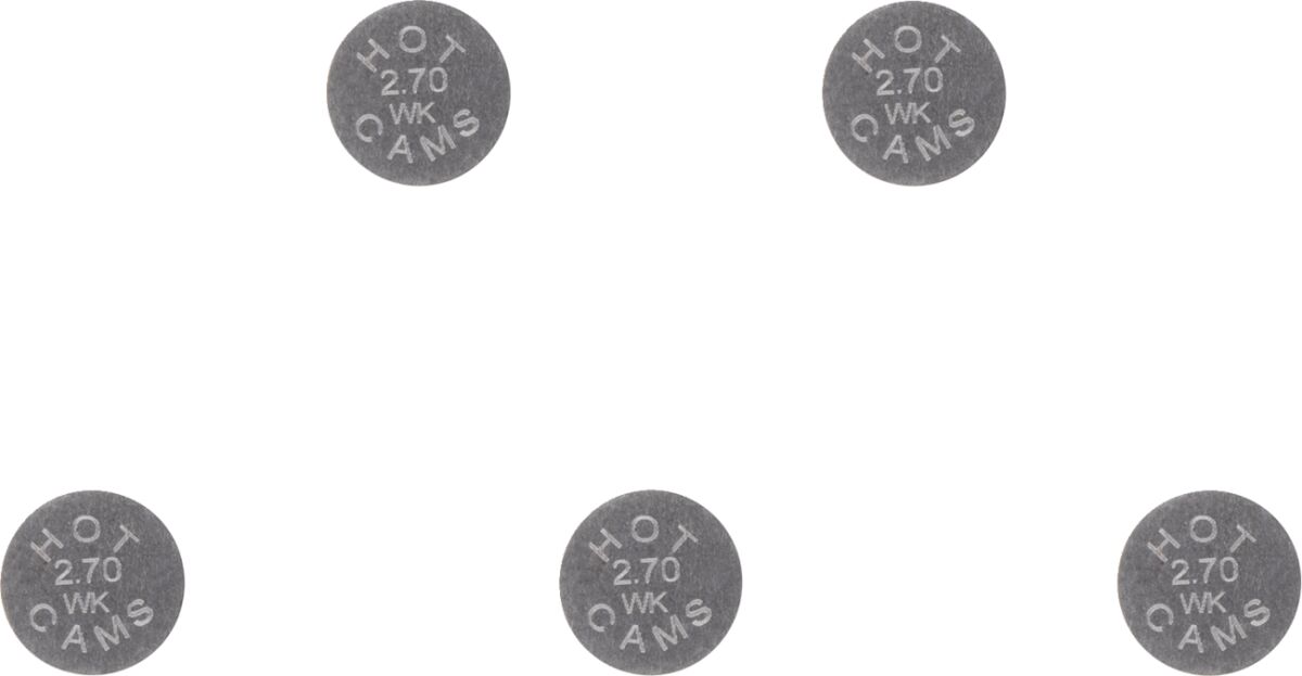 HOT CAMS VALVE SHIM 5PK 10.0X2.70 5PK1000270