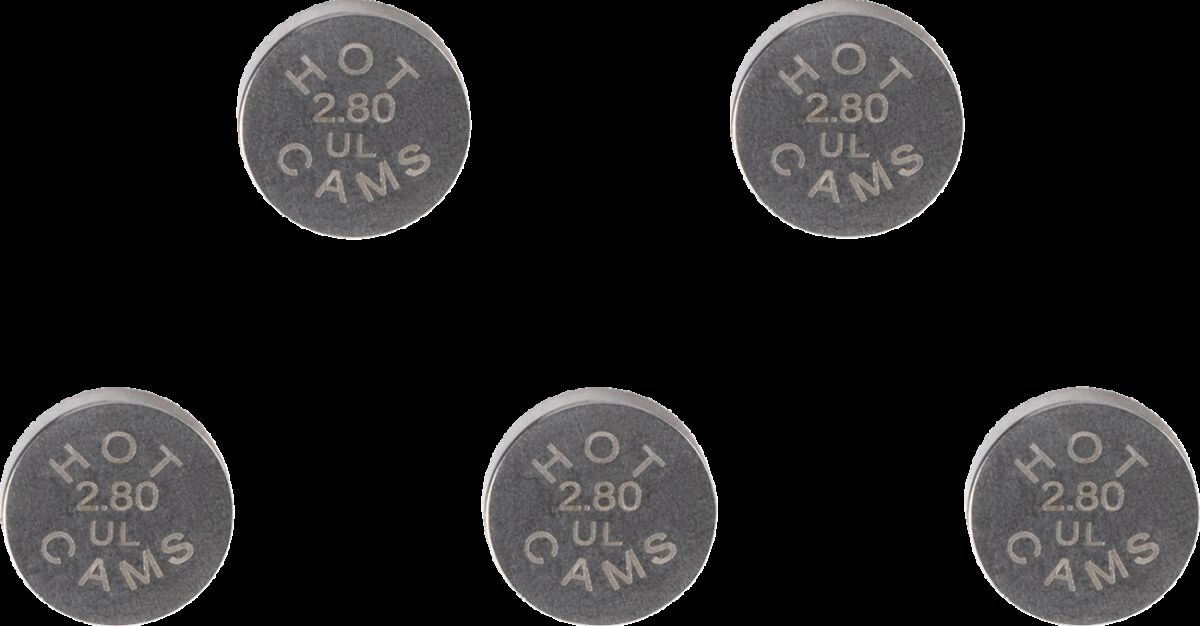 HOT CAMS VALVE SHIM 5PK 10.0X2.80 5PK1000280