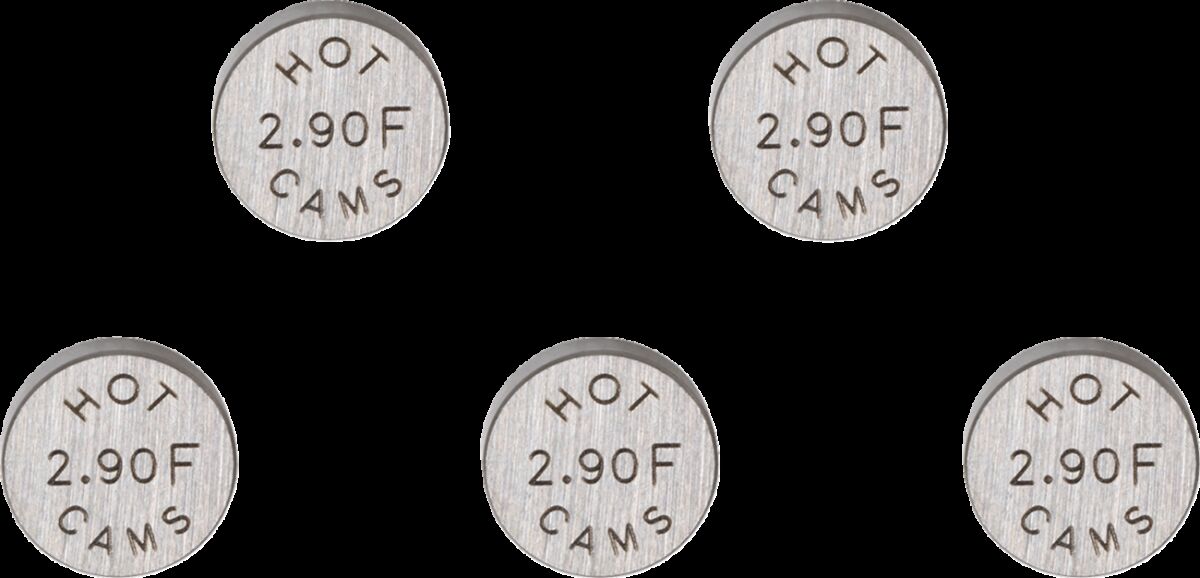 HOT CAMS VALVE SHIM 5PK 10.0X2.90 5PK1000290