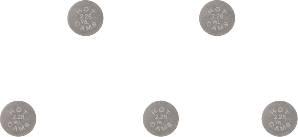HOT CAMS VALVE SHIM 5PK 8.90X2.28 5PK890228