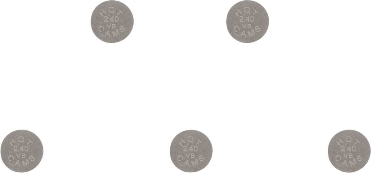 HOT CAMS VALVE SHIM 5PK 8.90X2.40 5PK890240