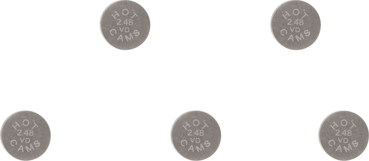 HOT CAMS VALVE SHIM 5PK 8.90X2.48 5PK890248