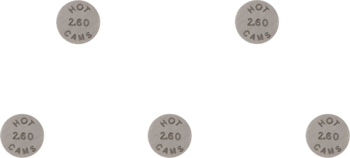 HOT CAMS VALVE SHIM 5PK 8.90X2.60 5PK890260