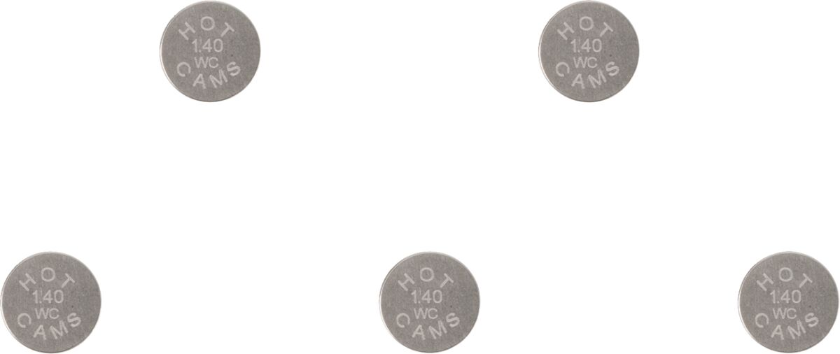 HOT CAMS VALVE SHIM 5PK 9.48X1.40 5PK948140