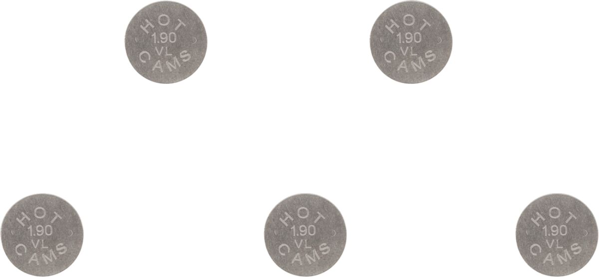 HOT CAMS VALVE SHIM 5PK 9.48X1.90 5PK948190