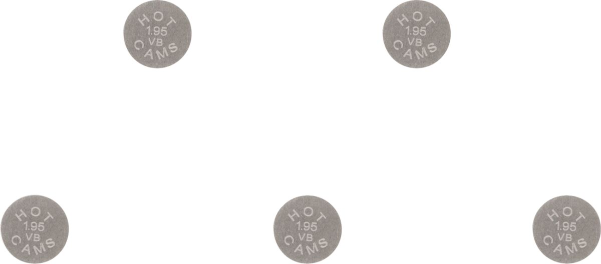 HOT CAMS VALVE SHIM 5PK 9.48X1.95 5PK948195