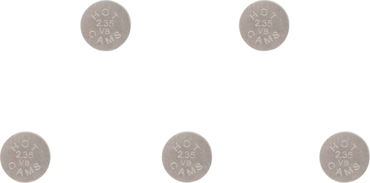 HOT CAMS VALVE SHIM 5PK 9.48X2.35 5PK948235