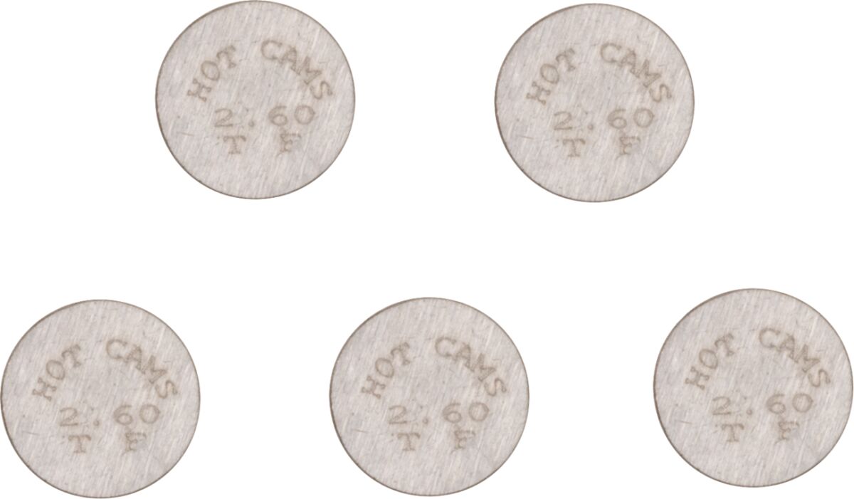 HOT CAMS VALVE SHIM 5PK 9.48X2.60 5PK948260
