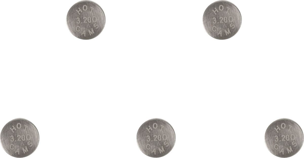 HOT CAMS VALVE SHIM 5PK 9.48X3.20 5PK948320