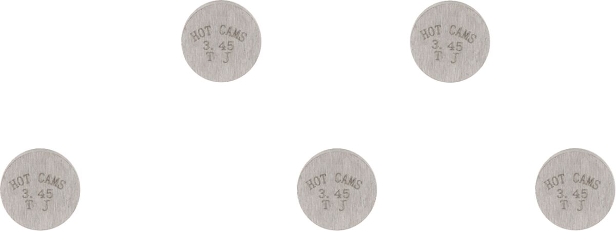 HOT CAMS VALVE SHIM 5PK 9.48X3.45 5PK948345