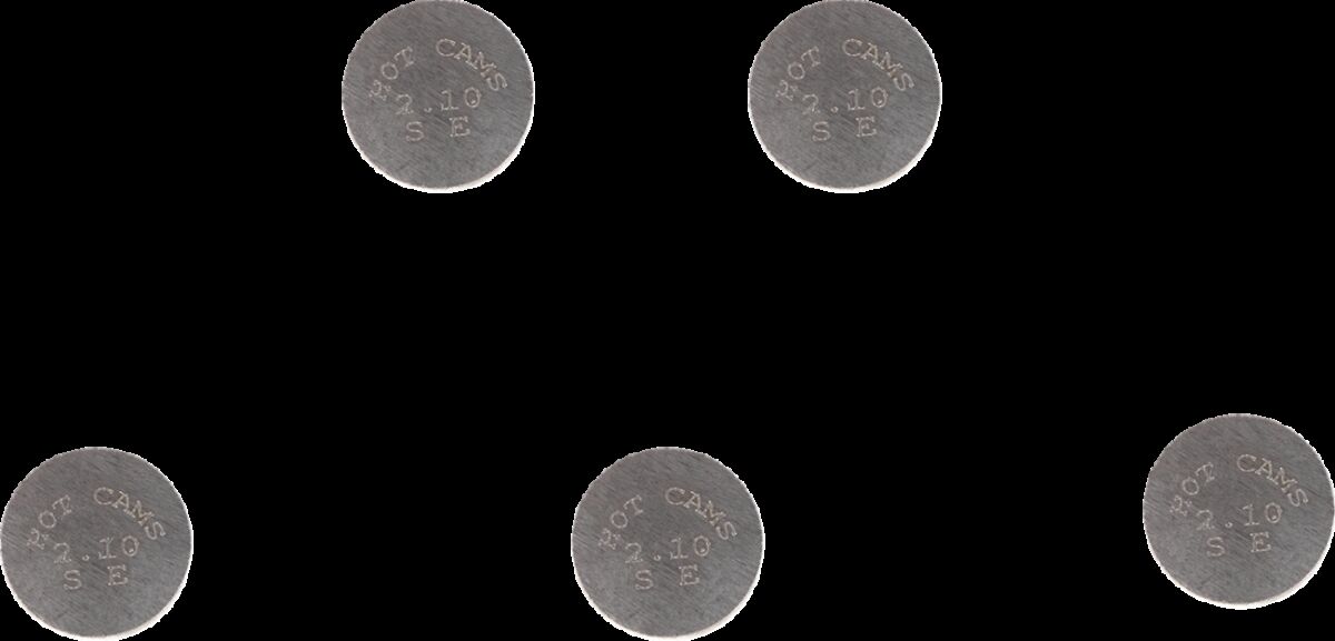 HOT CAMS VALVE SHIM 5PK 13X2.10 5PK1300210