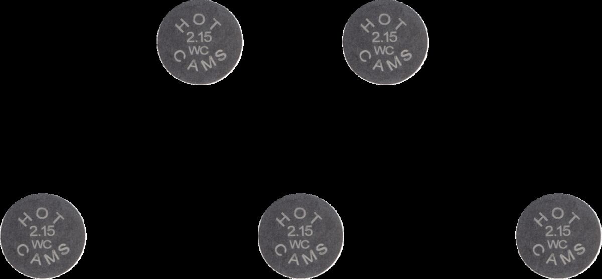 HOT CAMS VALVE SHIM 5PK 13X2.15 5PK1300215