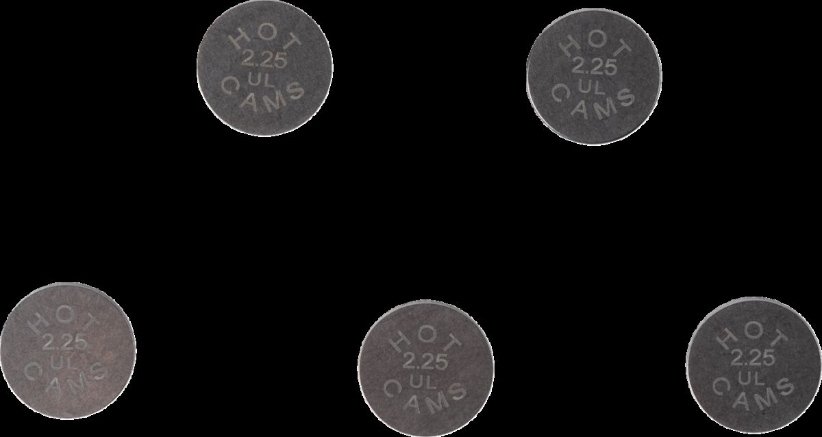HOT CAMS VALVE SHIM 5PK 13X2.25 5PK1300225