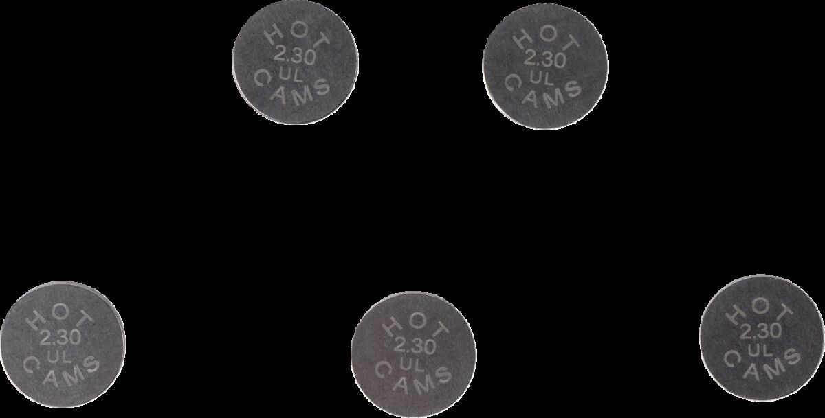 HOT CAMS VALVE SHIM 5PK 13X2.30 5PK1300230
