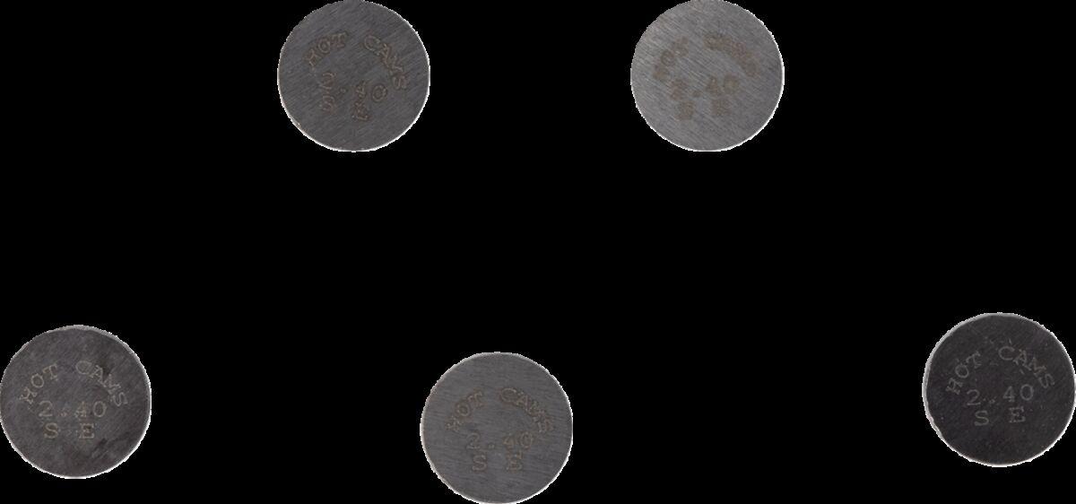 HOT CAMS VALVE SHIM 5PK 13X2.40 5PK1300240