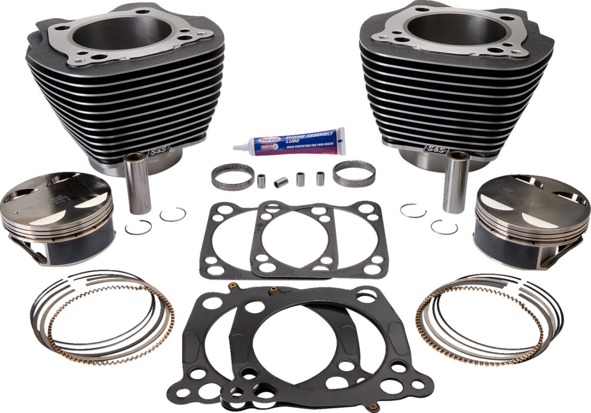 S&S CYCLE CYLINDER KT 128 M8 GRNT 910-0733