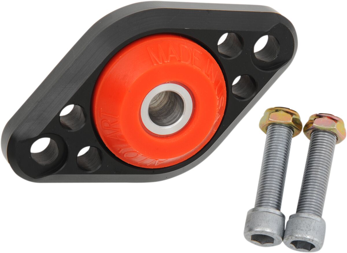 ALLOY ART MOUNT MOTOR 80-08 FLT BLK GTMM-2