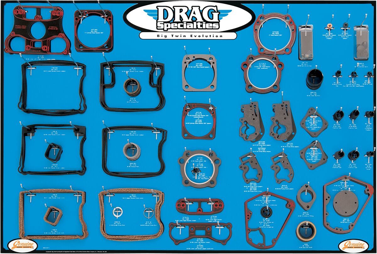 DRAG SPECIALTIES GASKET BOARD84-99BIG TWIN 0934-0274