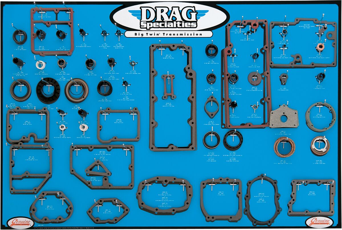 DRAG SPECIALTIES GASKET DISPLAY B T TRANS 0934-0287