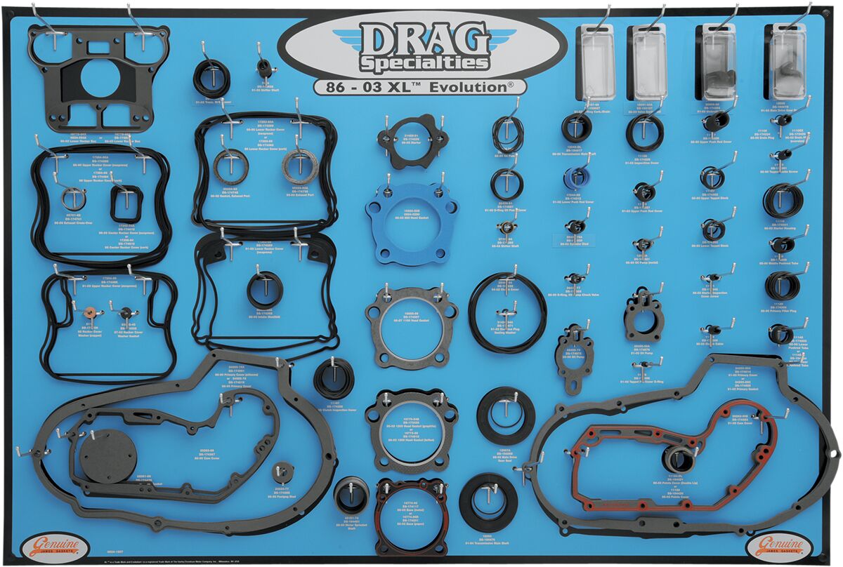 DRAG SPECIALTIES GASKET BOARD 86-03 XL EVO 0934-1667