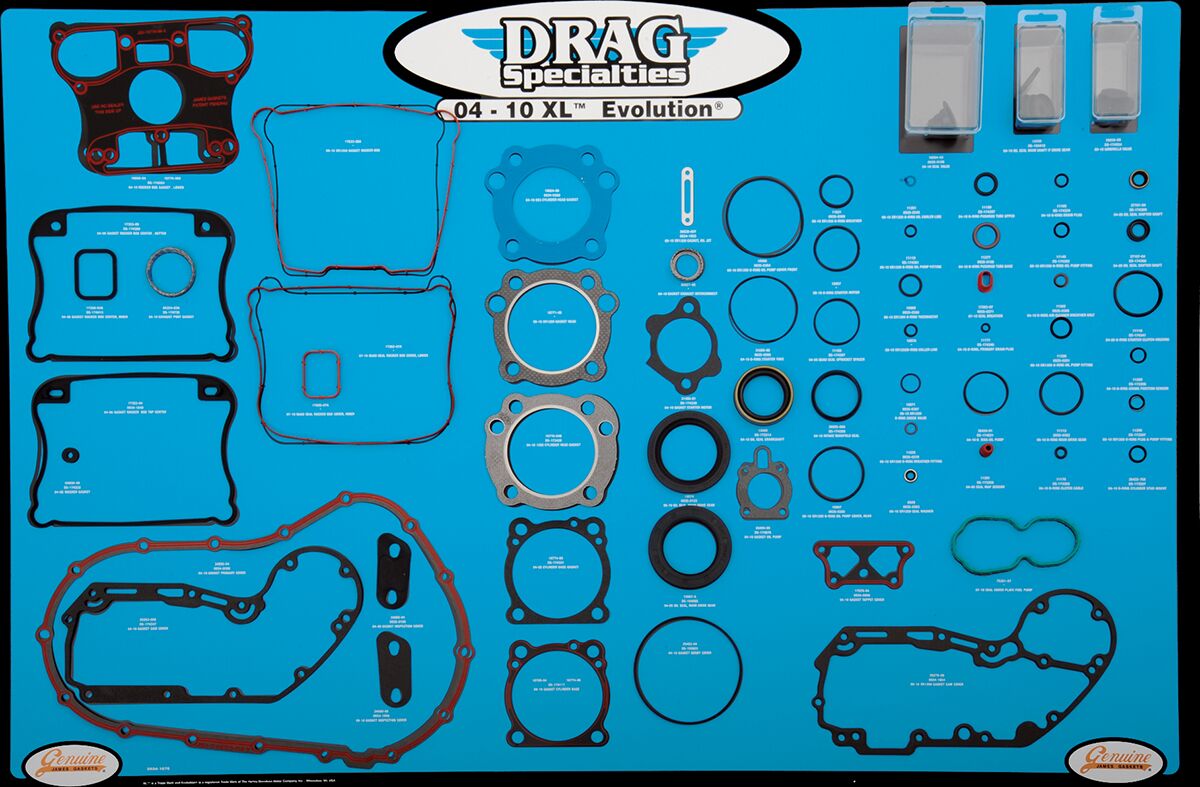 DRAG SPECIALTIES GASKET BOARD 04-19 XL 0934-1878