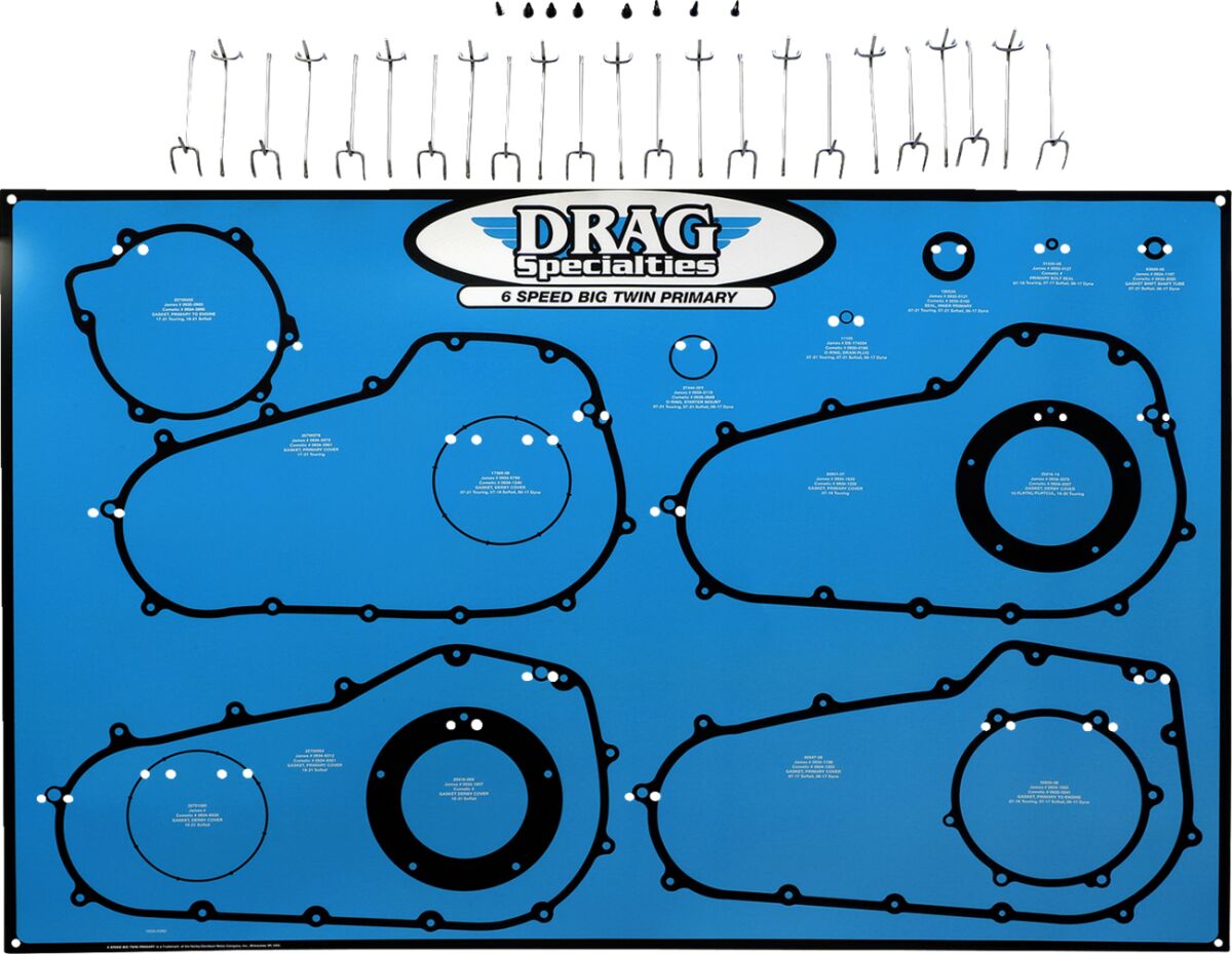 DRAG SPECIALTIES BOARD GASKET 6SP BT PRIM 0934-6982
